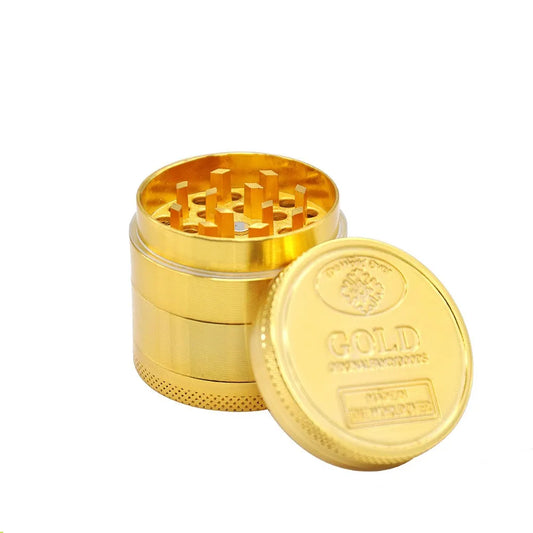 Classic Gold Manual Mini Crusher Smoking Accessories