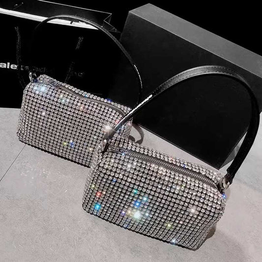 2023 New Rhinestone Handbag for Women Bag Diamonds Shoulder Bag Purse Ladies Female Crossbody Bag shining diamond bag - GOLDEN TOUCH APPARELS WOMEN