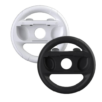 "2-Pack Racing Steering Wheels for Switch OLED Joy-Con Controller - Enhanced Grip and Control for Switch Gaming"