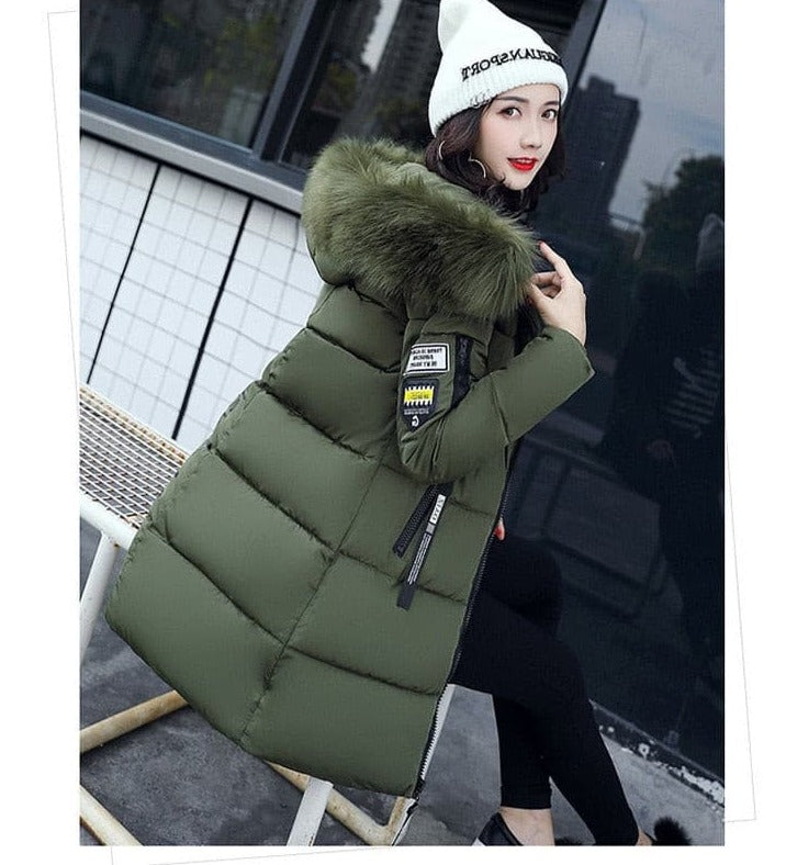 2023 Fashion Women's Down Jacket Winter Coats Office Lady Free Shipping - GOLDEN TOUCH APPARELS WOMEN