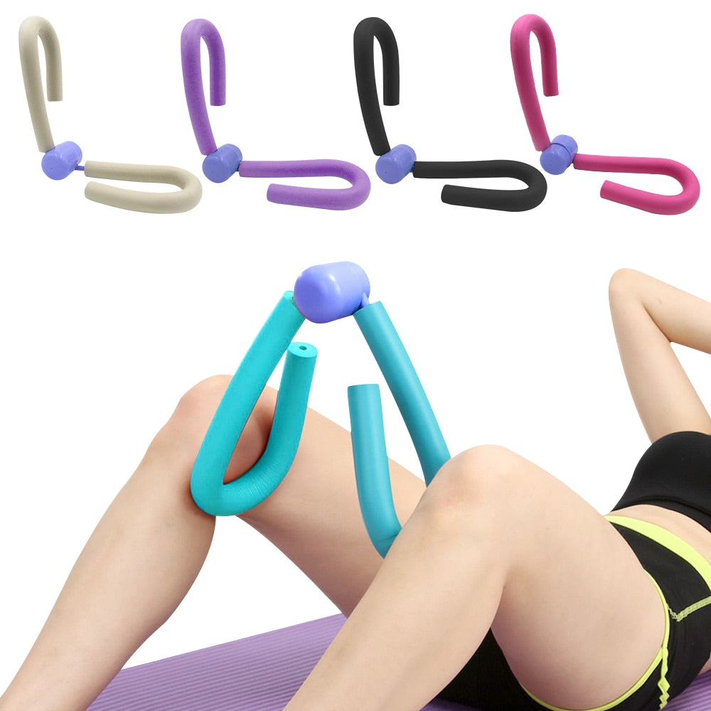 Leg Trainer Thigh Exerciser Gym Sport Thigh Leg Muscle Training Massager Arm Chest Waist Workout Device Home Fitness Equipment - GOLDEN TOUCH APPARELS WOMEN