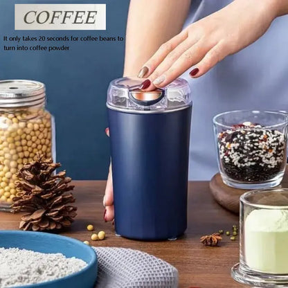 Mini stainless steel portable grinder