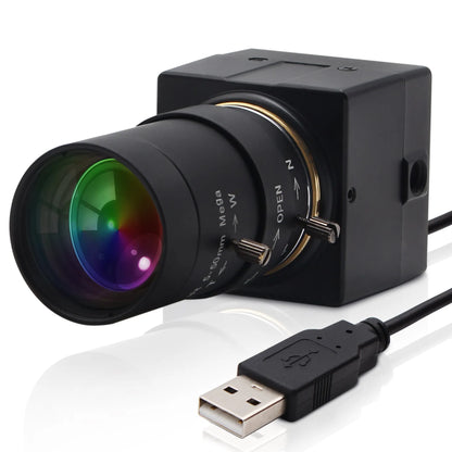 16MP USB Camera with Manual Focus Lens for, - IMX298 Sensor, 4656x3496 CMOS