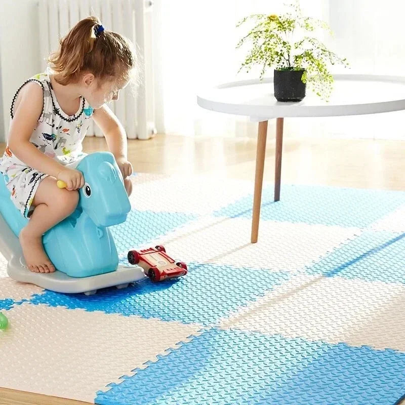 8-16pcs Baby Puzzle Floor Kids Carpet Bebe Mattress EVA Foam Baby Blanket Educational Toys Play Mat for Children 30x1cm