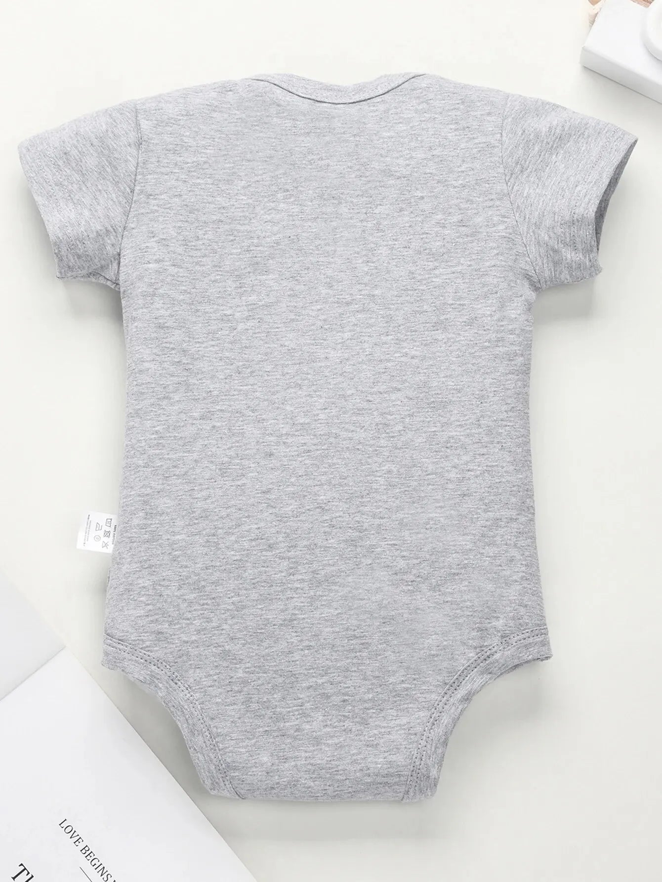 "50% DADDY 50% MOMMY 100% PERFECT Baby Romper - Perfect Gift for Newborns"