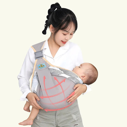 Multifunctional Baby Outdoor Carrier with Waist Stool - Free Your Hands with love
