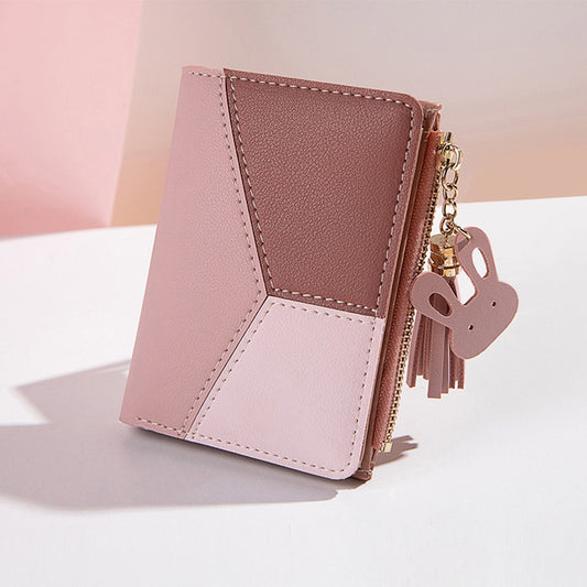 Women's Wallet PU Leather Women's Wallet Made of Leather Women Purses Card Holder Foldable Portable Lady Coin Purses - GOLDEN TOUCH APPARELS WOMEN