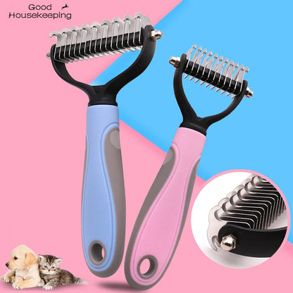 Pets Fur Knot Cutter Dog Grooming Shedding Tool