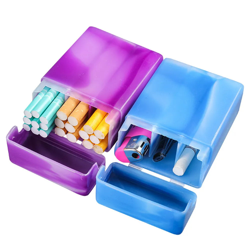 Smoker Case Lighter Multifunctional portable storage container Tobacco Holder Funny Cigarette Accessories
