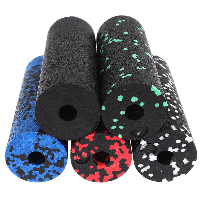 1Pc EPP Hollow Yoga Column Foam Roller Blocks Massage Yoga Ball Gym Yoga Exercise Fitness Equipment Black - GOLDEN TOUCH APPARELS WOMEN