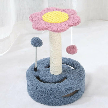 Multifunctional Cat Scratching Post/Tree with Toys
So Much Fun.