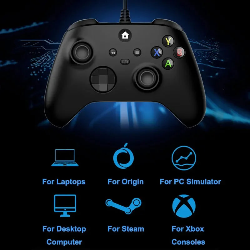 Wired Gamepad for Xbox Series X/S Controller for Xbox One Joystick for PC Gaming Control for XSX/XSS USB Mando for Win7/8/10
