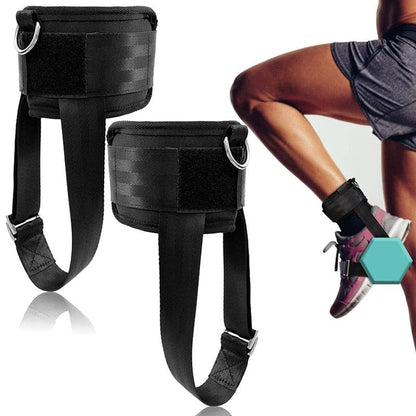 1pcs Adjustable Weight Dumbbell Ankle Straps for Cable Machines Comfort Padded Gym Workout Ankle Straps for Butts Leg Kickbacks - GOLDEN TOUCH APPARELS WOMEN