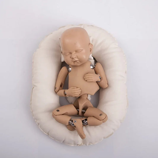 Newborn posing doll photography props newborn baby photography clothing joint doll model practice wrap