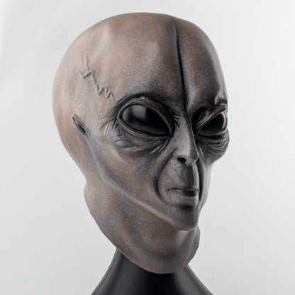 UFO Alien Skull Mask Cosplay Horror Latex Masks golden touch apparels